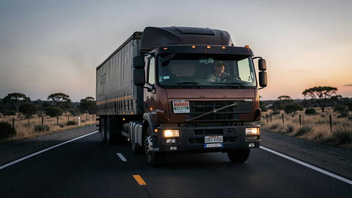 Working as a truck driver in Australia
